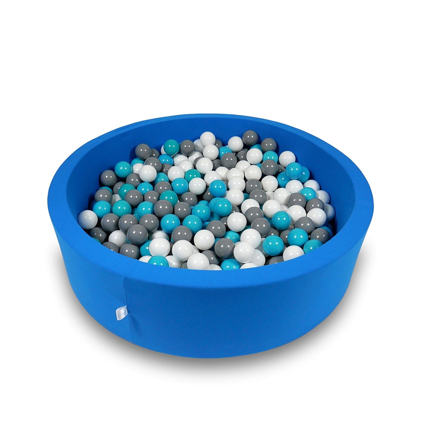 Piscine à balles 110x30cm azur avec balles 400pcs (blanc, gris, turquoise)