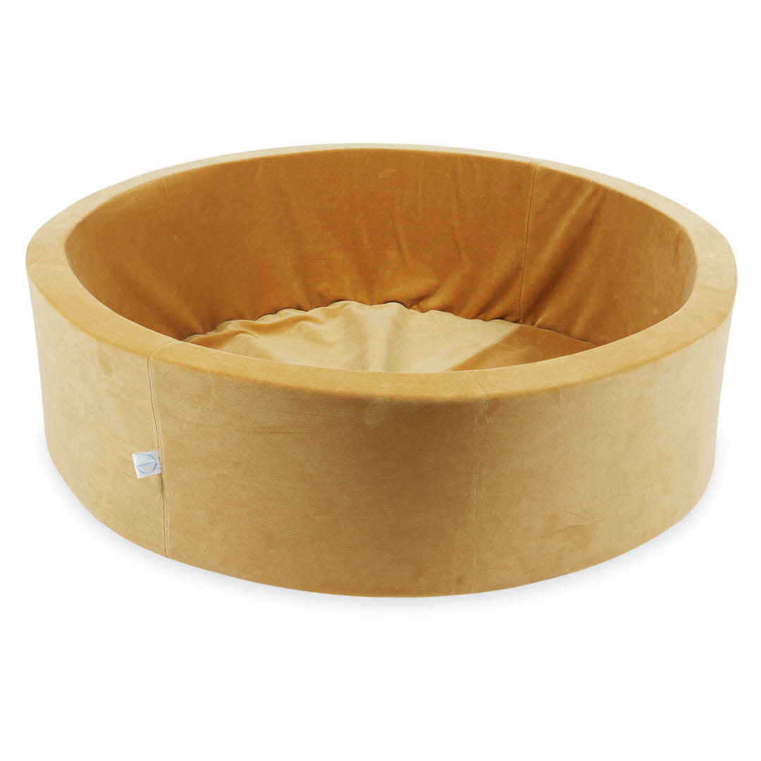 Piscine à balles 110x30 Velvet Soft Carmel sans balles