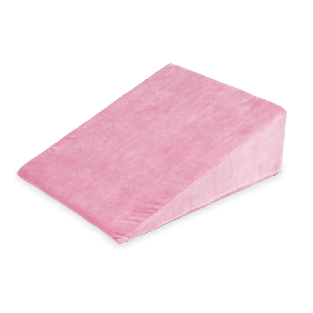 Cale pour jeu en mousse velours rose tendre