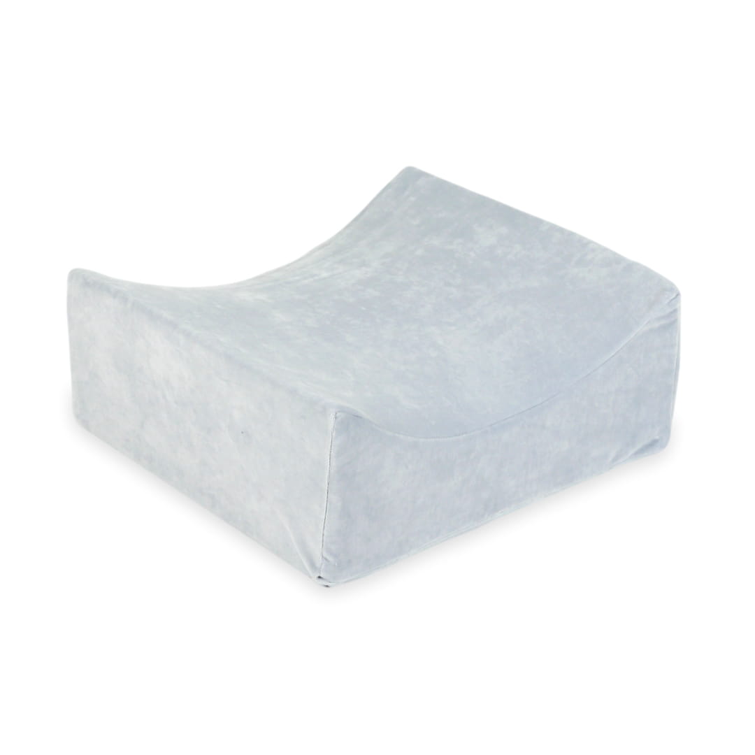 Berceau pour jeu en mousse velours doux gris clair