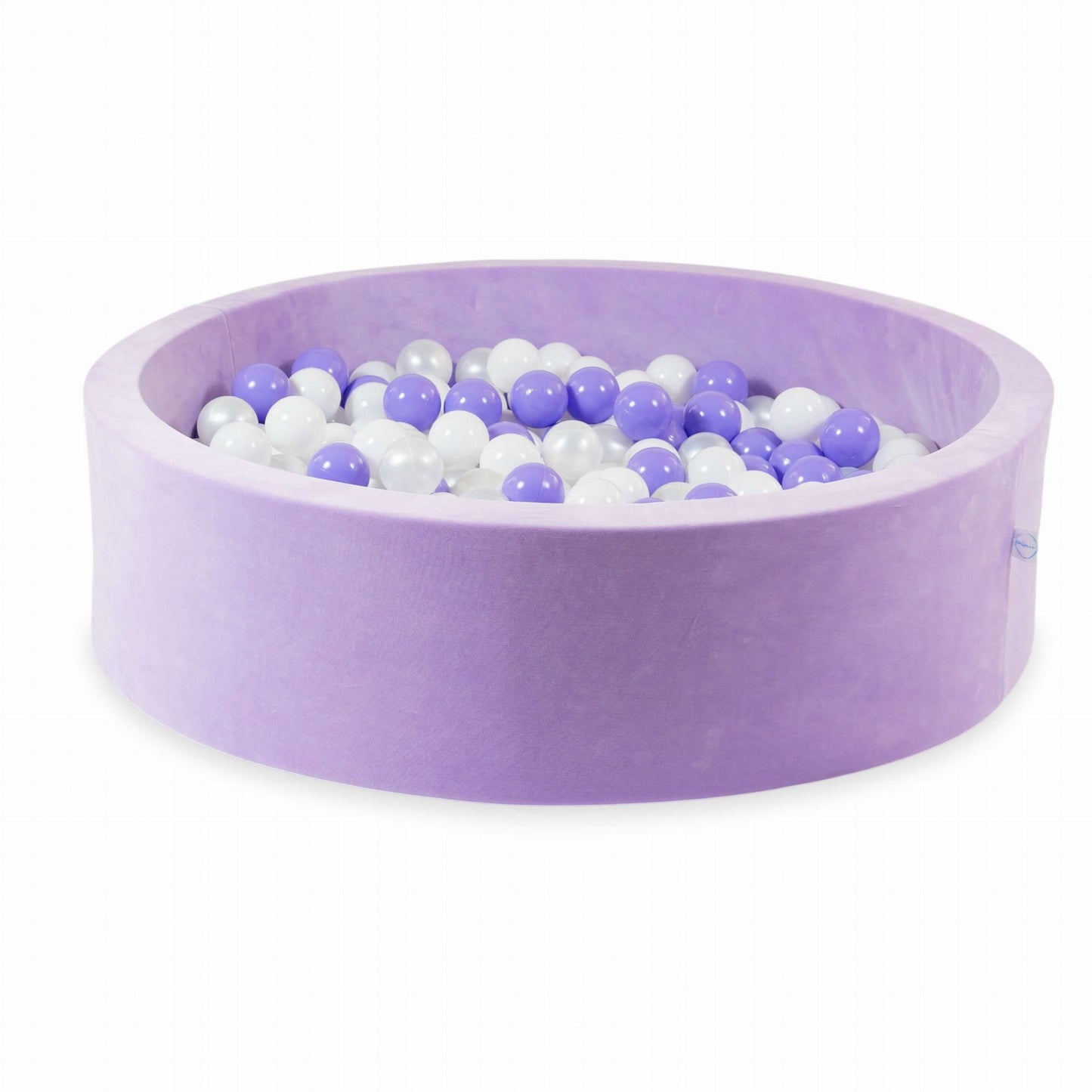 Piscine à Balles 110x30 Velvet Soft Violet avec balles 400 pcs. (blanc, perle, chiné)
