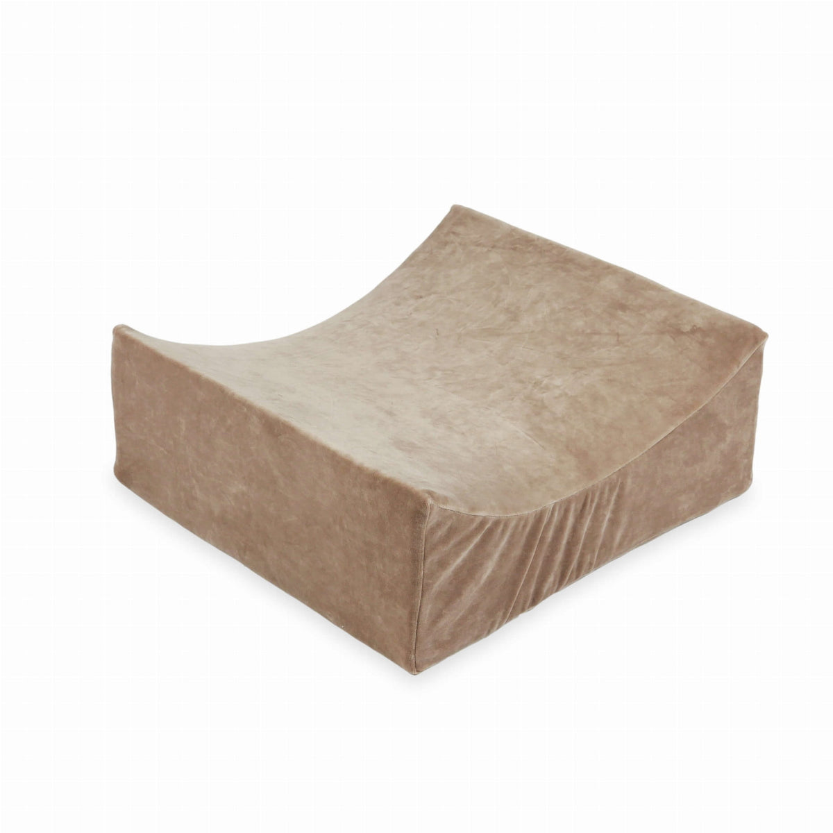 Berceau pour jeu en mousse Velvet Soft Beige Foncé