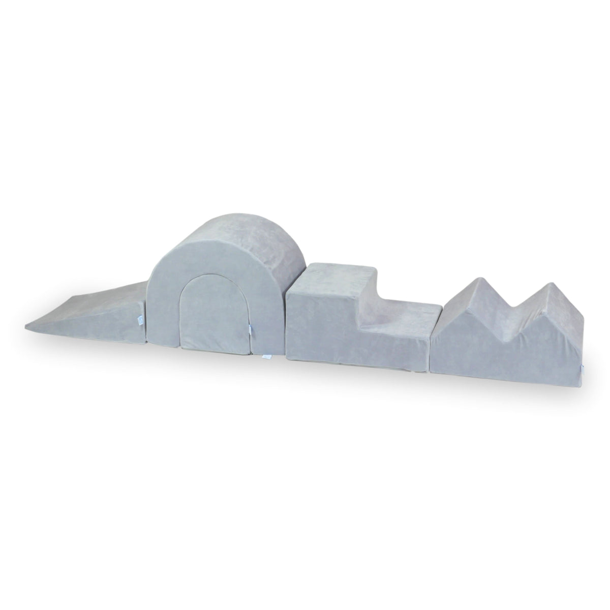 Ensemble de jeu en mousse Velvet Soft Light Grey 5 éléments