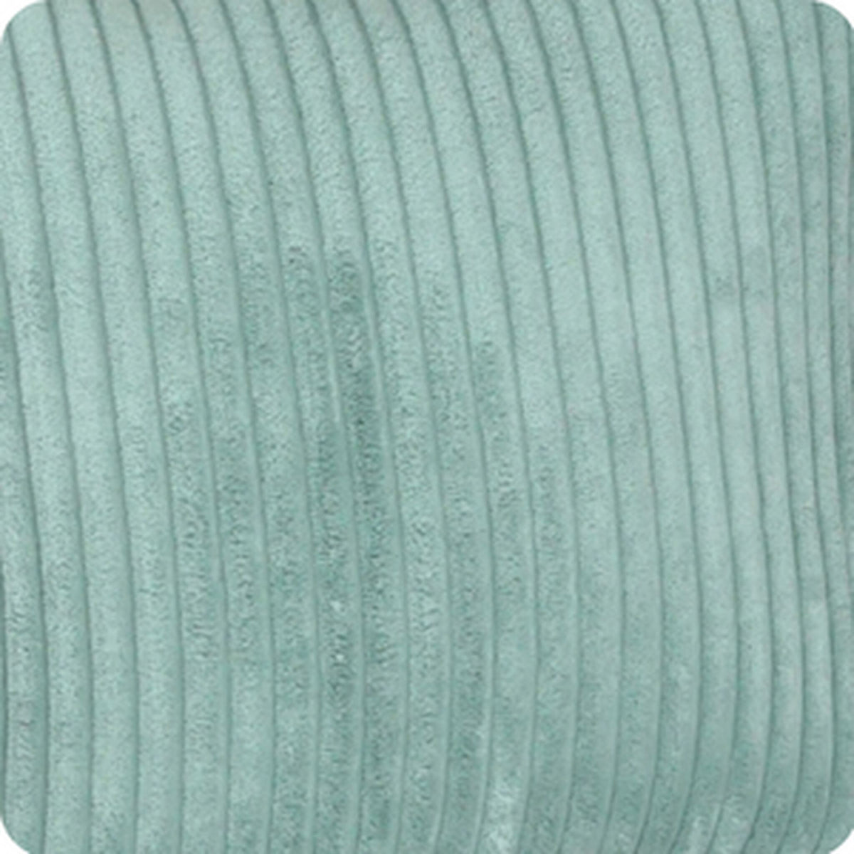 Housse de canapé Montessori Mini Play Standard en velours côtelé Menthe clair
