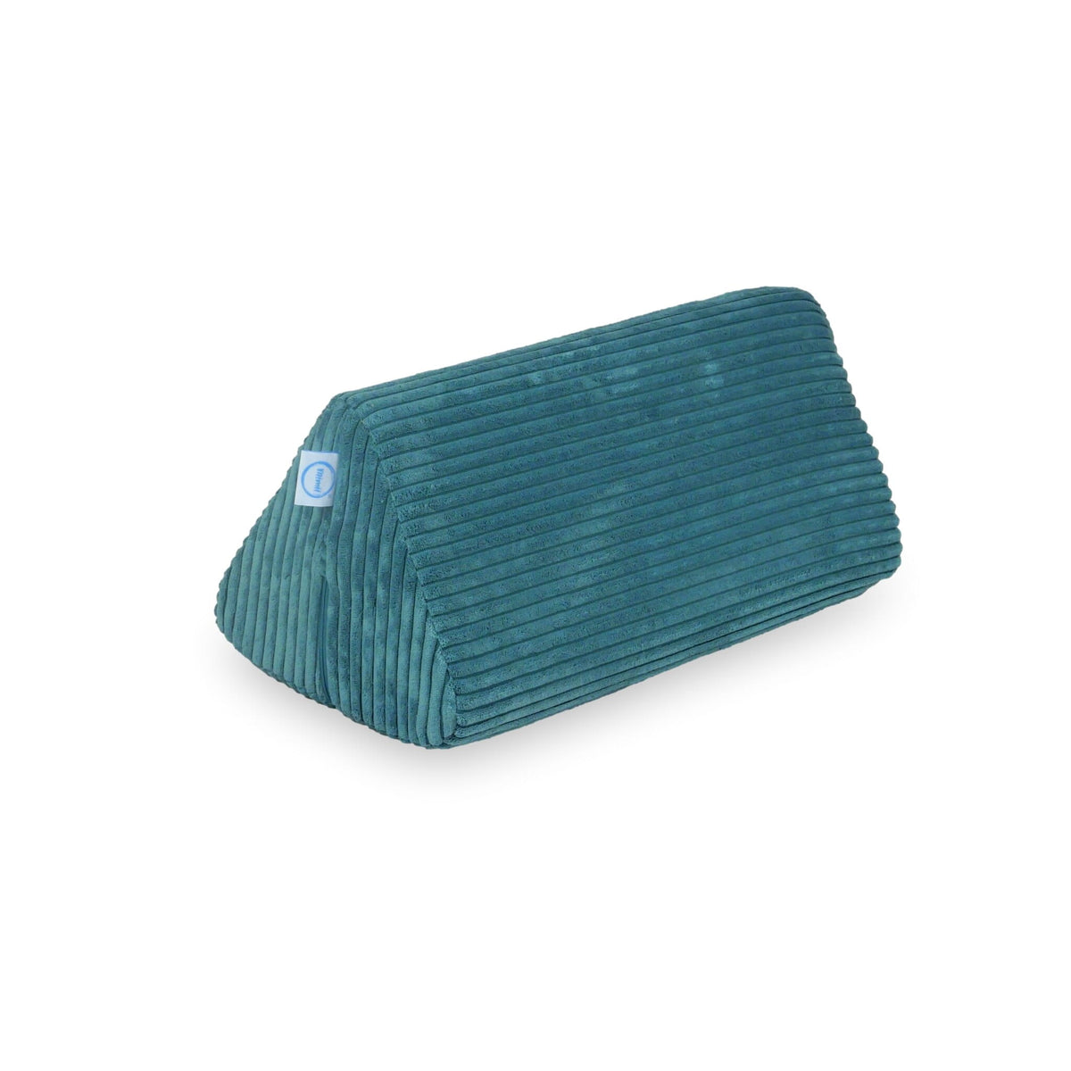 Petit Triangle de Jeu pour Canapé Velours Côtelé Bleu