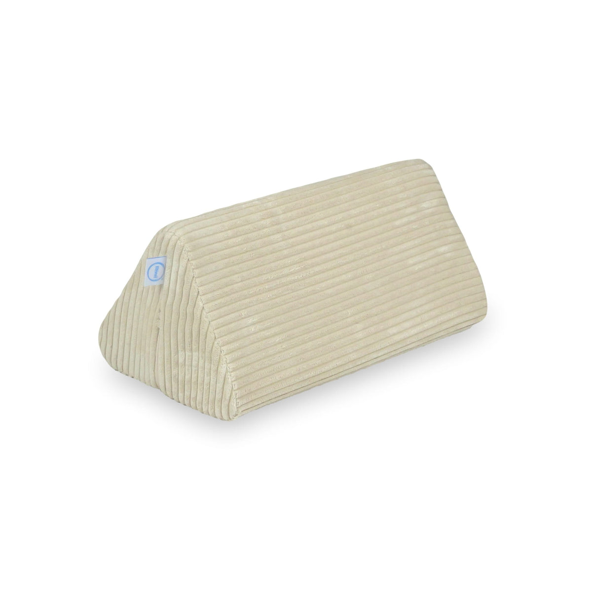 Petit Triangle de Jeu pour Canapé Velours Côtelé Beige