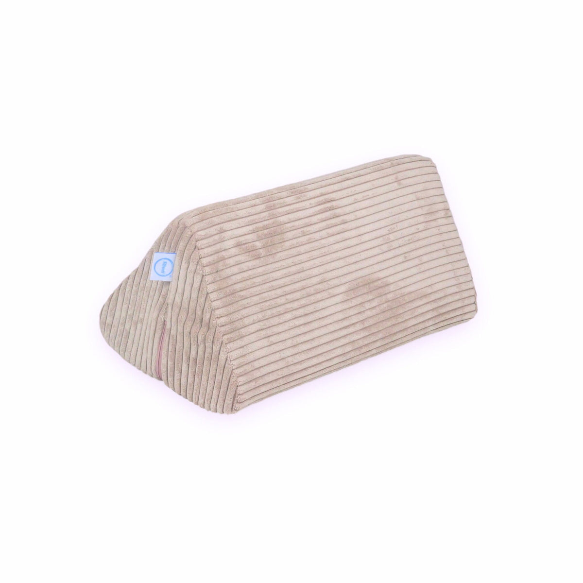 Petit Triangle de Jeu pour Canapé Velours Côtelé Rose Clair