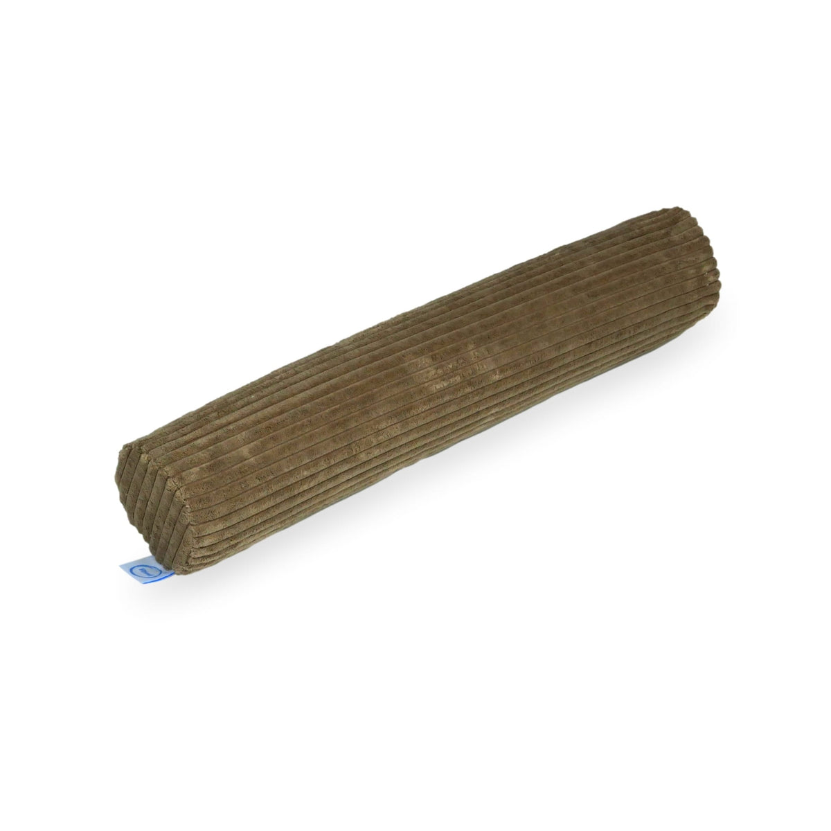 Petit rouleau pour canapé velours côtelé caramel
