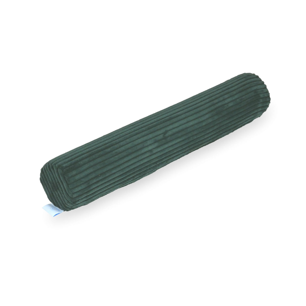 Petit rouleau pour canapé en velours côtelé vert