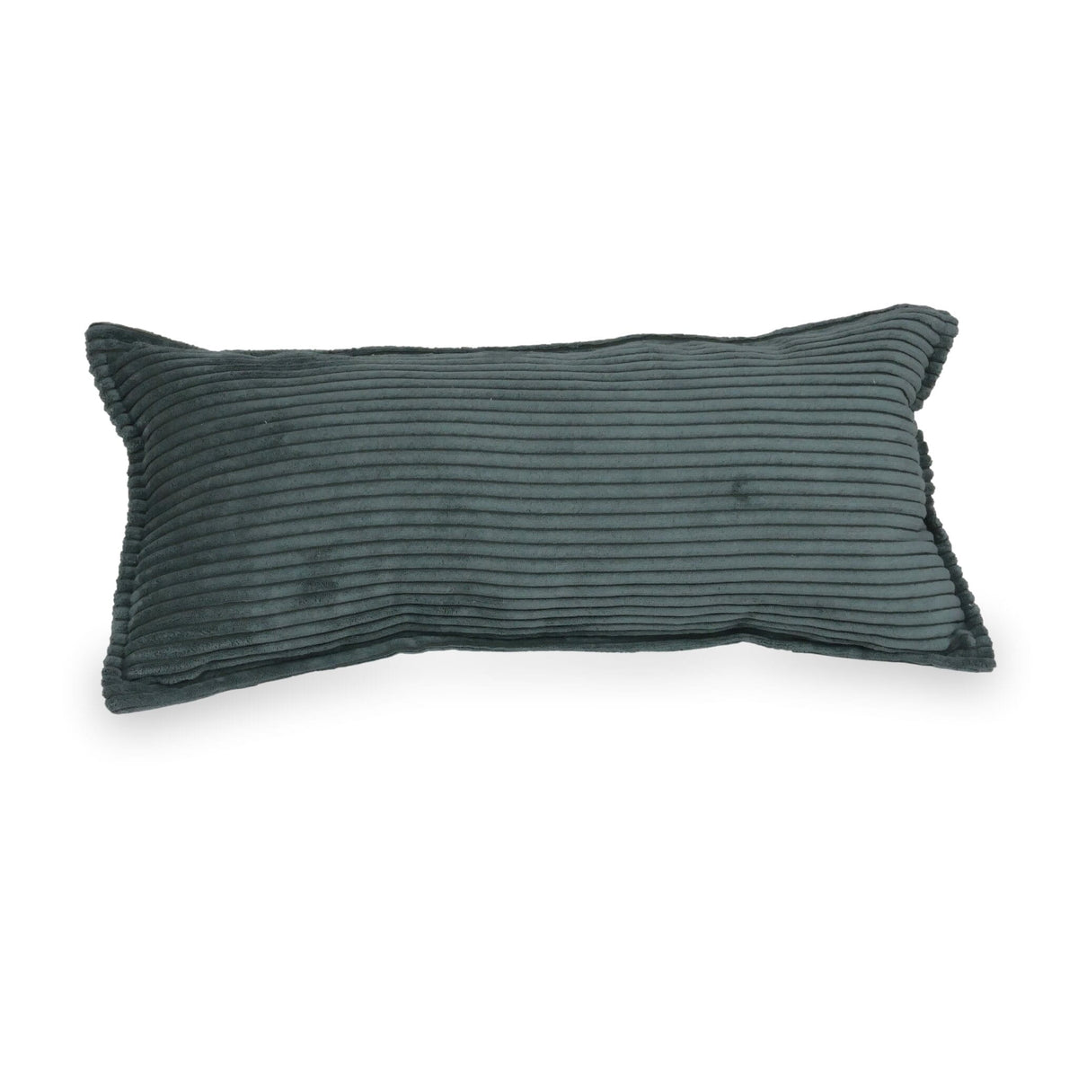 Grand coussin de jeu pour canapé velours côtelé graphite