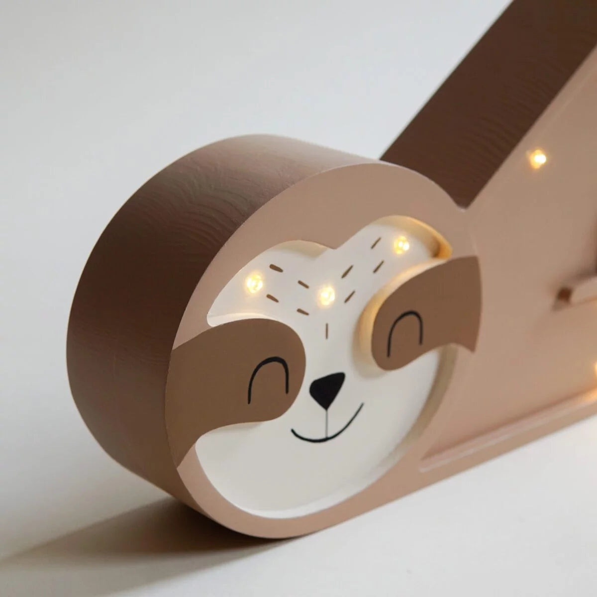Lampe en bois | Paresseux