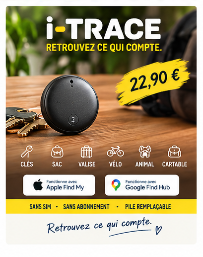 i-TRACE – Localisateur intelligent sans abonnement