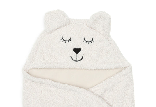 Couverture portefeuille | Bear Boucle Oatmeal