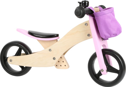 Draisienne et Tricycle Rose