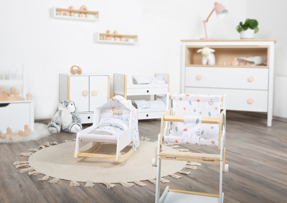 Chaise haute pour poupées "Little Button“