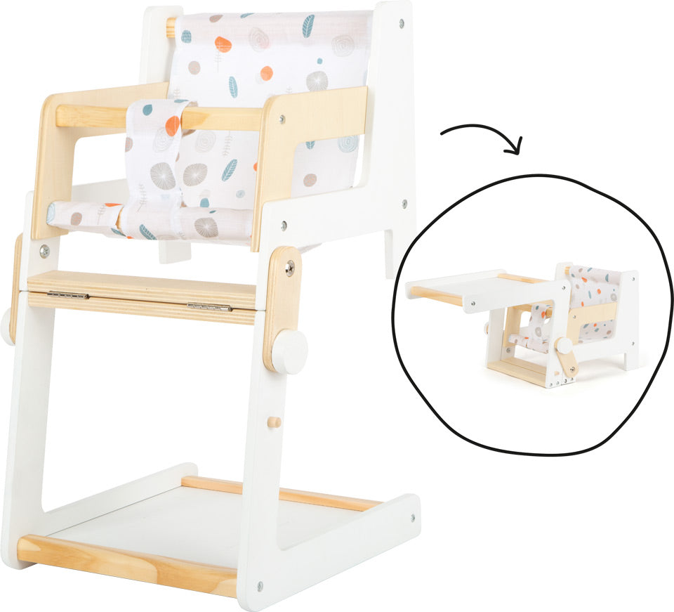 Chaise haute pour poupées "Little Button“