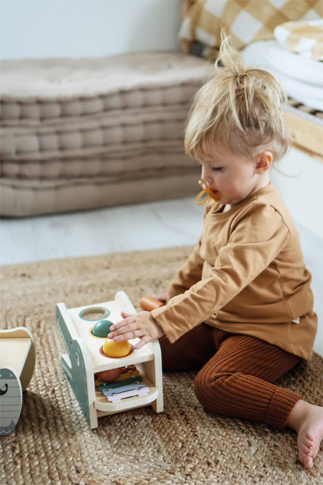 Banc à marteler avec xylophone « Safari »