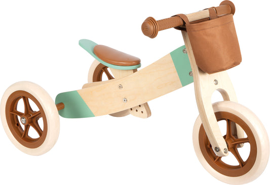 Draisienne et tricycle Maxi Brun caramel