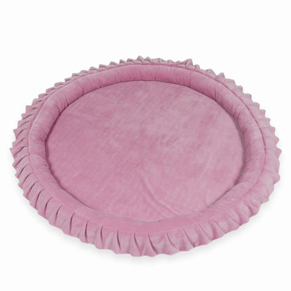 Tapis de jeu Playnest 120cm pour enfants, Velvet Soft Rose