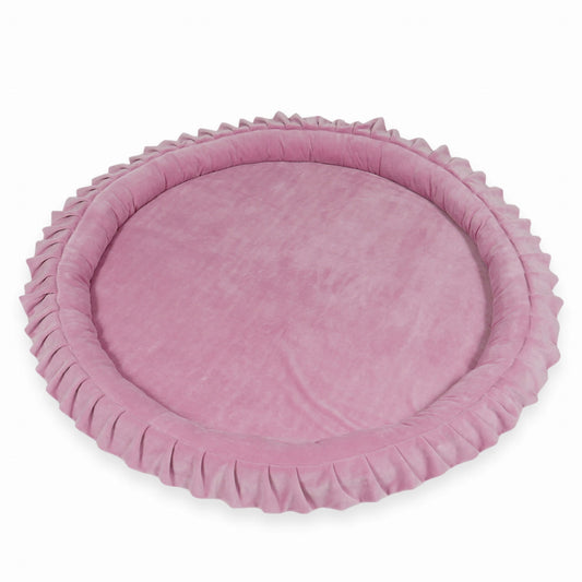 Tapis de jeu Playnest 120cm pour enfants, Velvet Soft Rose