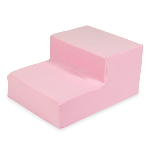 Marchepied pour set de jeu en mousse rose poudré