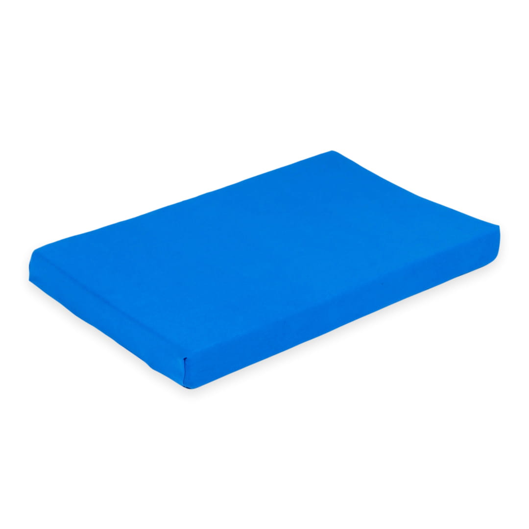 Tapis pour jeu en mousse bleu