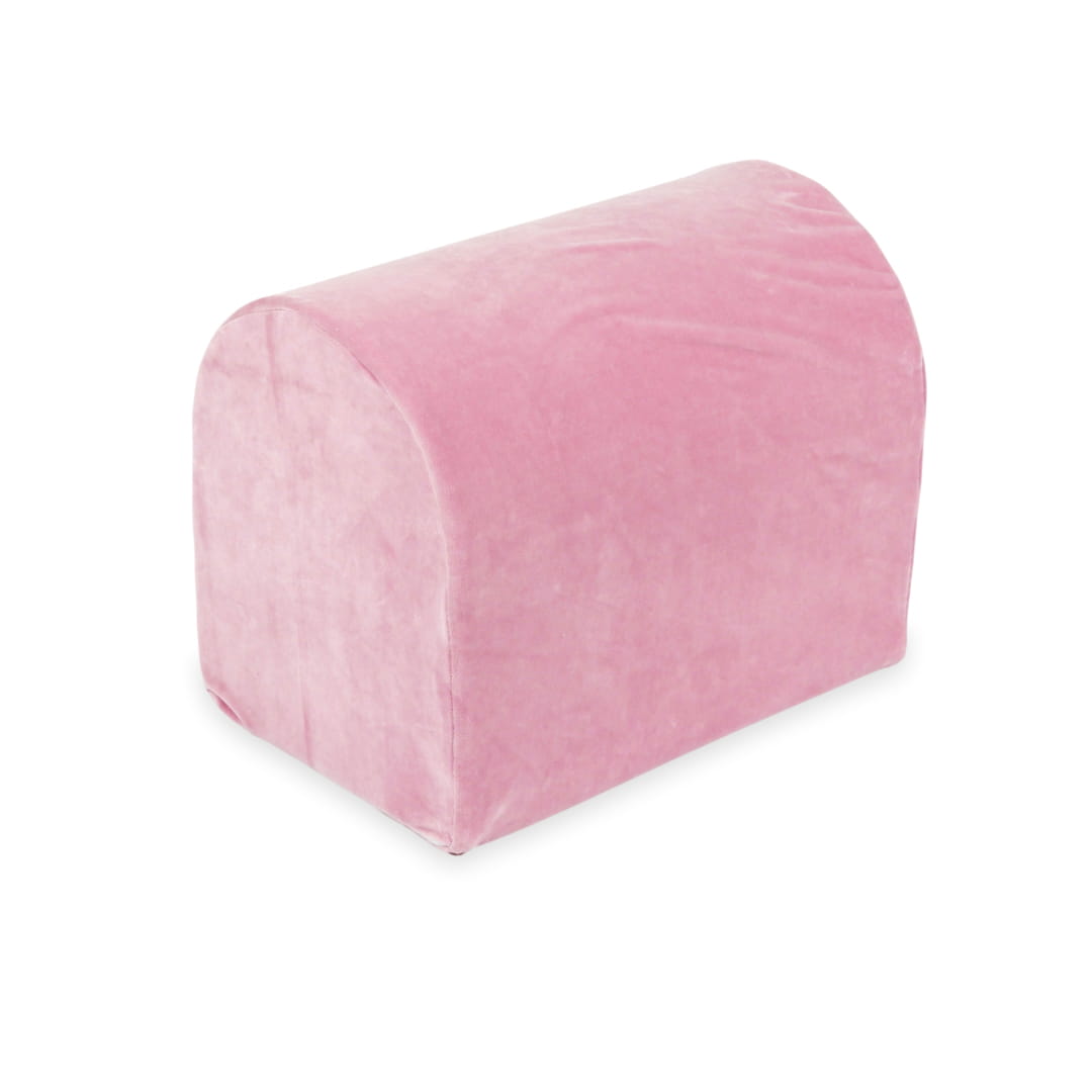 Hill pour jeu de mousse velours rose tendre