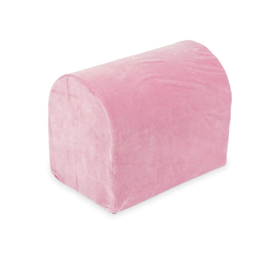 Hill pour jeu de mousse velours rose tendre