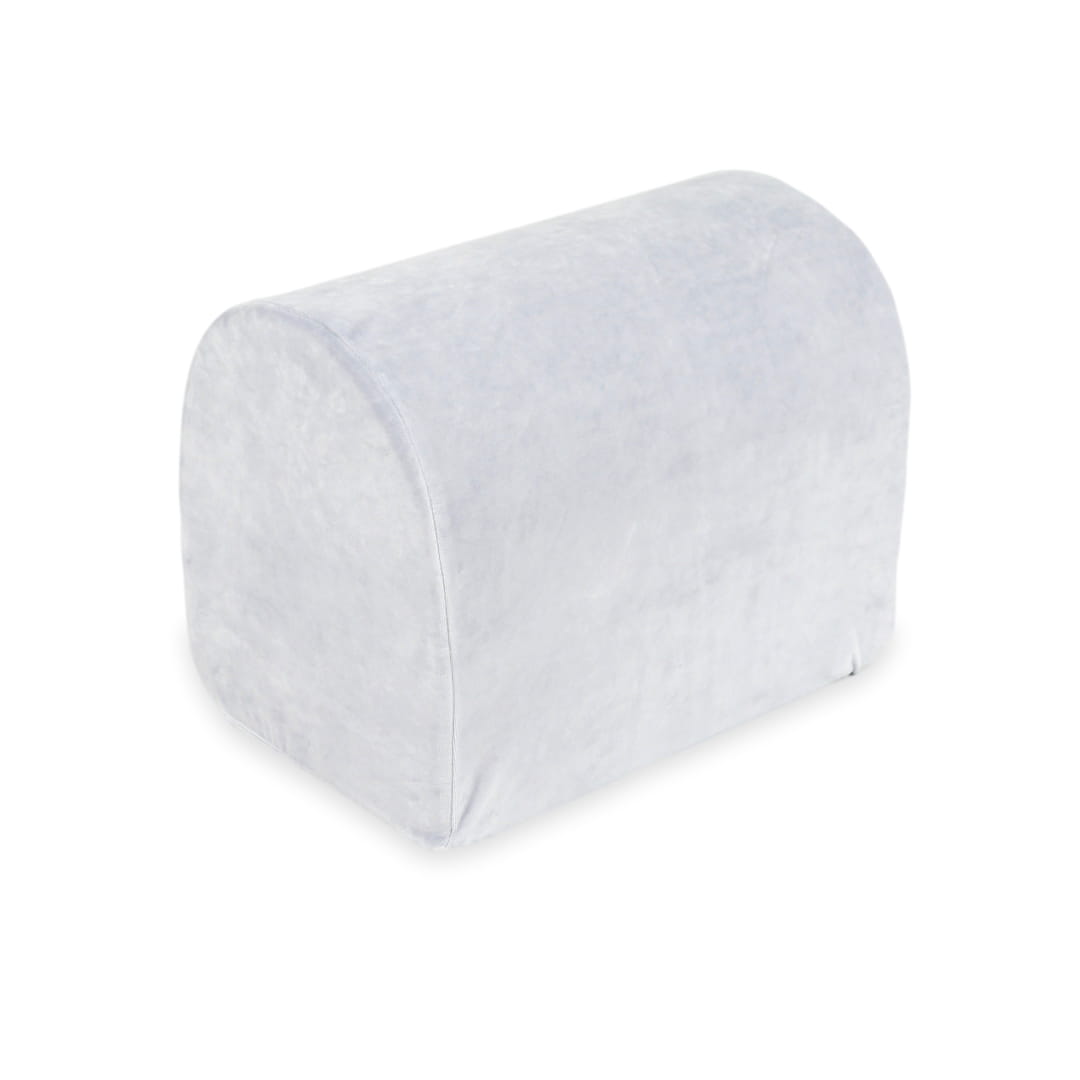 Hill pour jeu de mousse velours doux gris clair