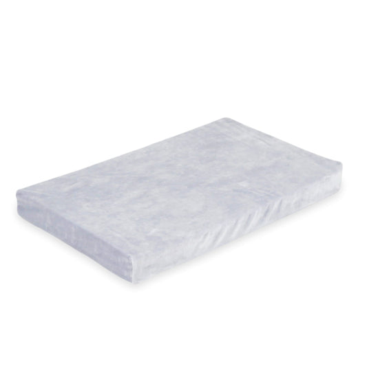 Tapis pour jeu en mousse velours doux gris clair