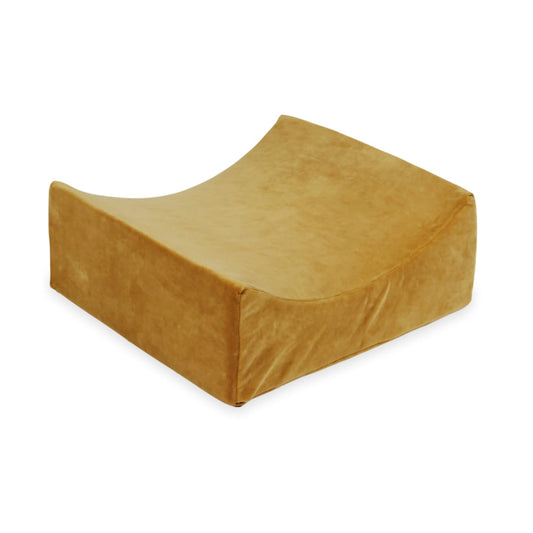Berceau pour jeu en mousse velours doux carmel