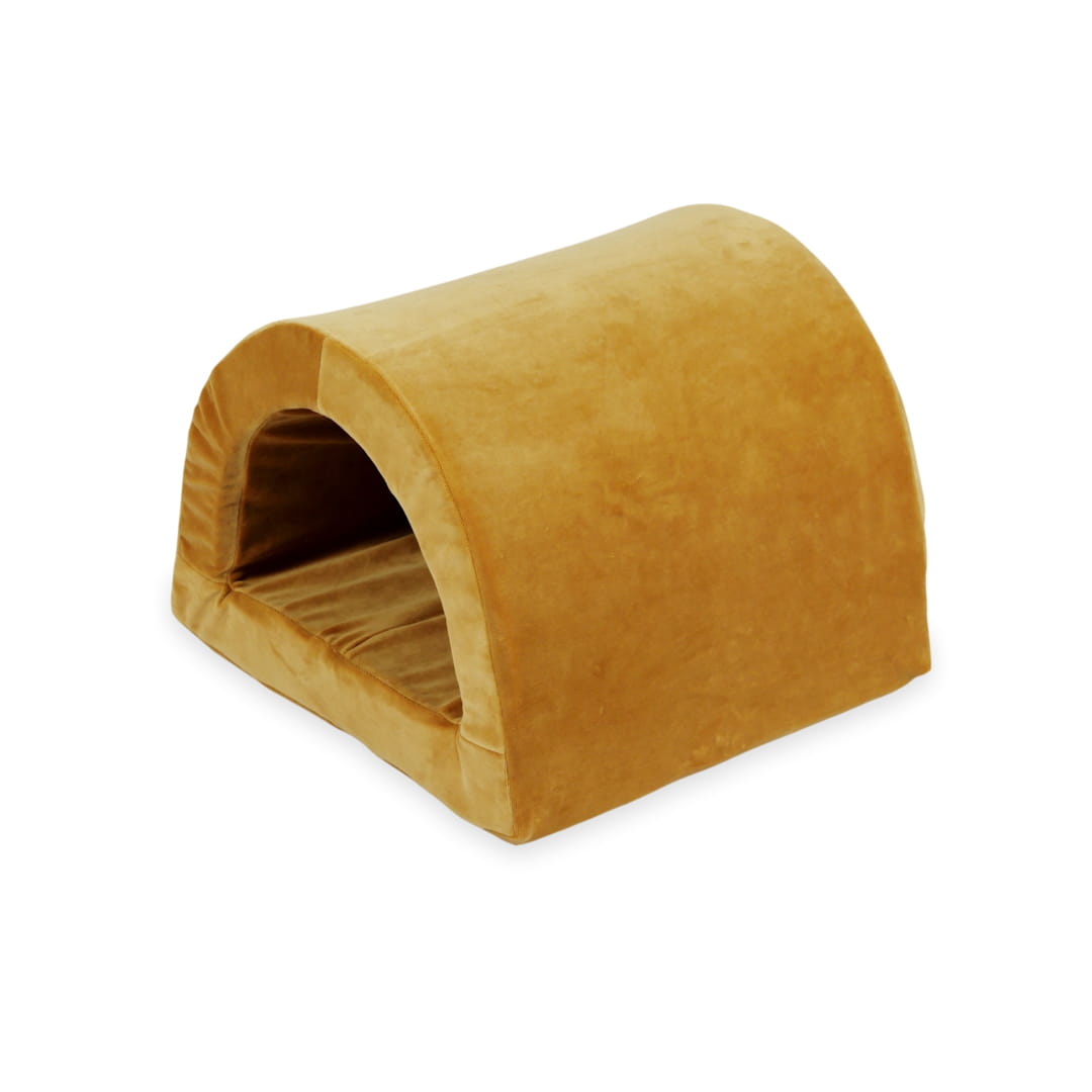 Pont pour jeu en mousse velours doux carmel