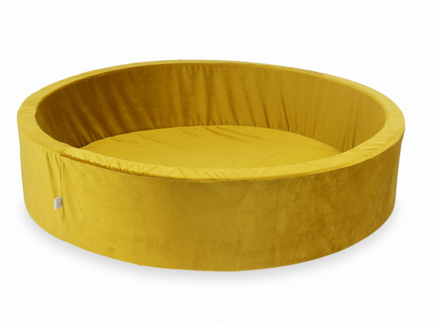 Piscine à Balles 130x30 velours doré sans boules