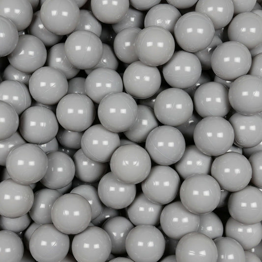 Balles pour piscine à balles ø7cm 200pcs gris