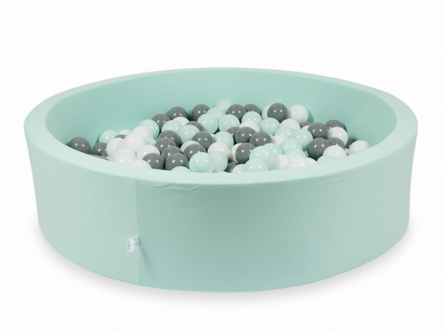 Piscine à Balles menthe 110x30 avec balles 400pcs (blanc, gris, menthe clair)