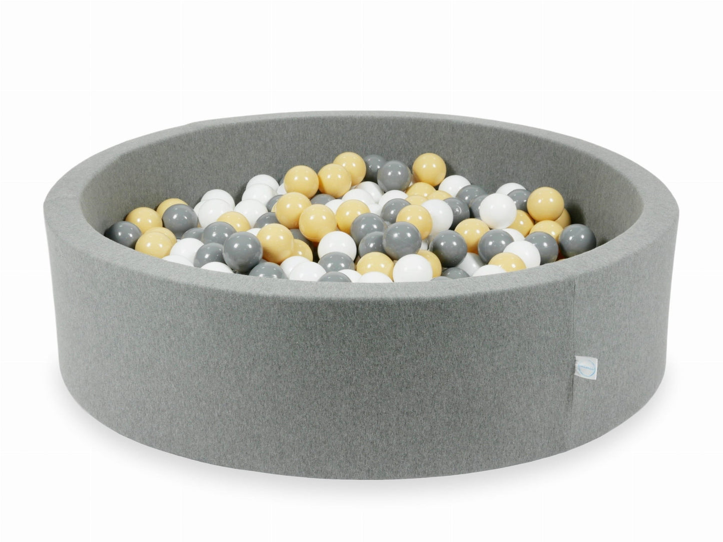 Piscine à Balles gris 110x30 avec balles 400pcs (blanc, gris, beige)