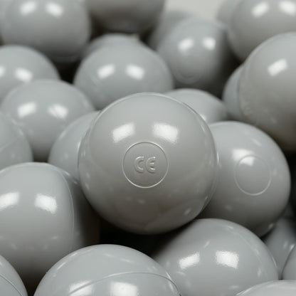 Balles pour piscine à balles ø7cm 500pcs gris