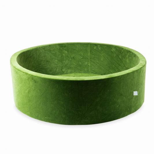 Piscine à Balles 130x40 Velvet Soft Olive sans balles