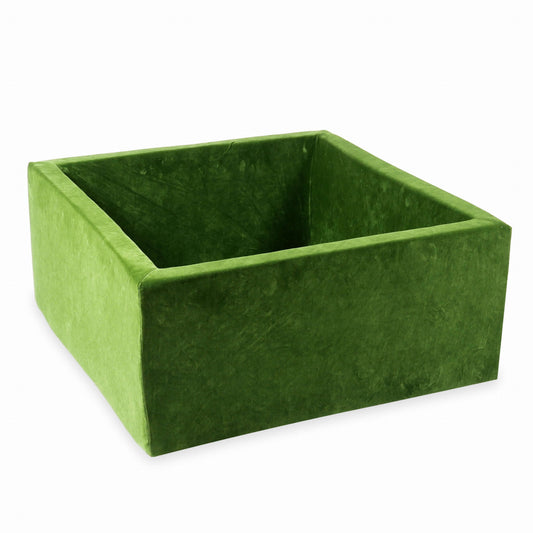 Piscine à Balles 90x90x40 Velvet Soft Olive sans balles