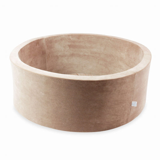 Piscine à Balles 110x40 Velvet Soft Dark Beige sans balles