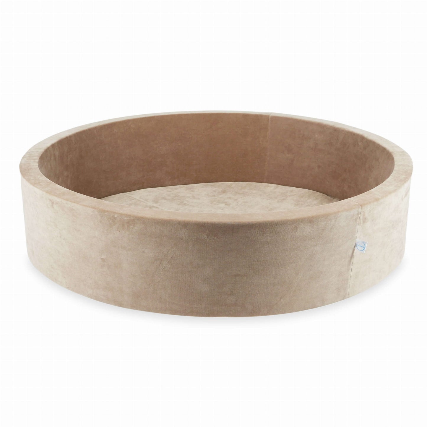 Piscine à Balles 130x30 Velvet Soft Beige Foncé sans balles