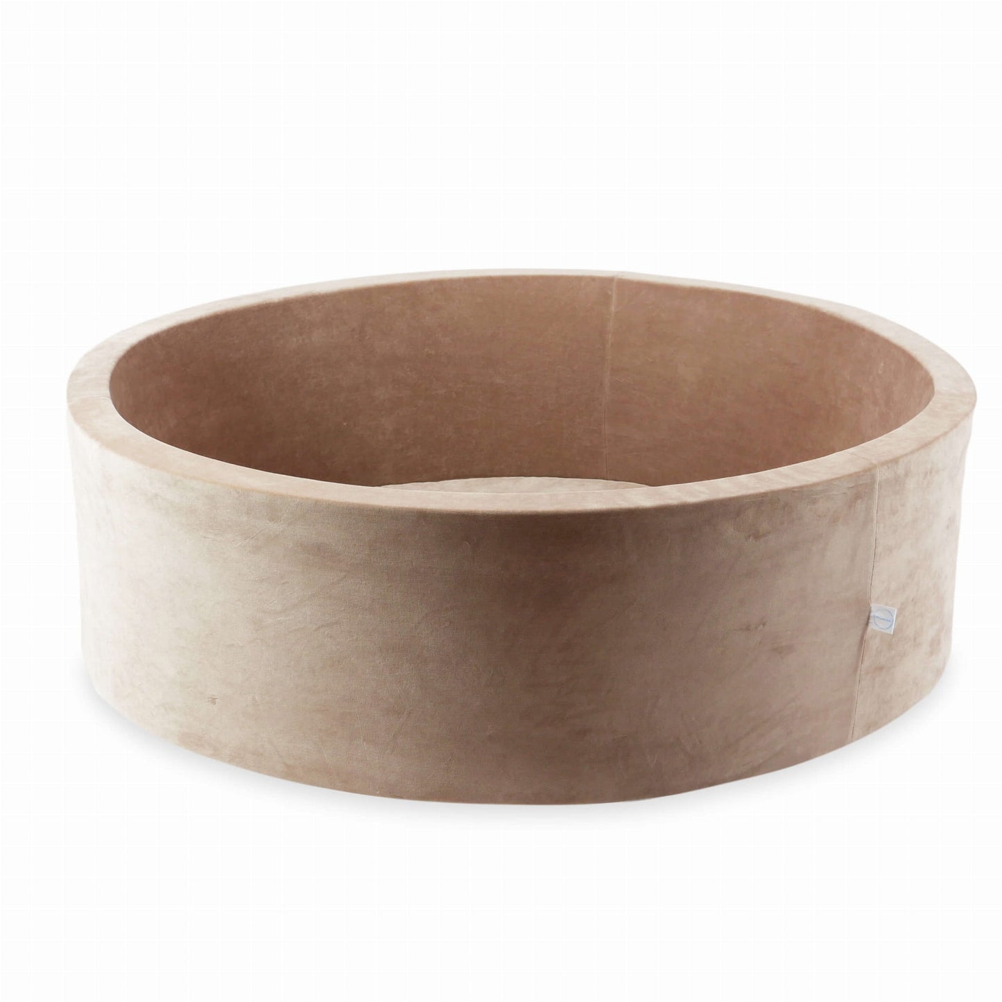 Piscine à Balles 130x40 Velvet Soft Beige Foncé sans balles