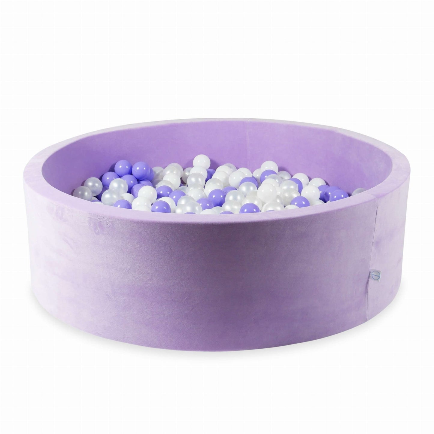 Piscine à Balles 130x40 Velvet Soft Violet avec balles 700 pcs. (blanc, perle, chiné)