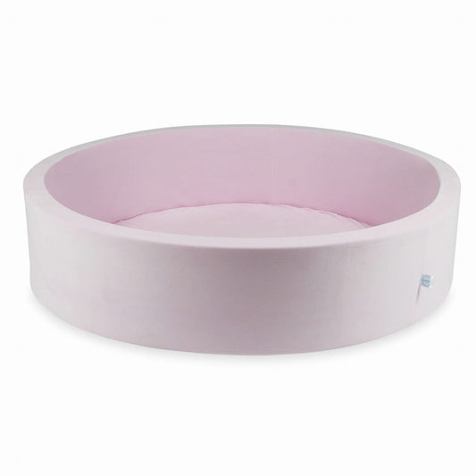 Piscine à Balles 130x30 Velvet Soft Rose Clair sans balles