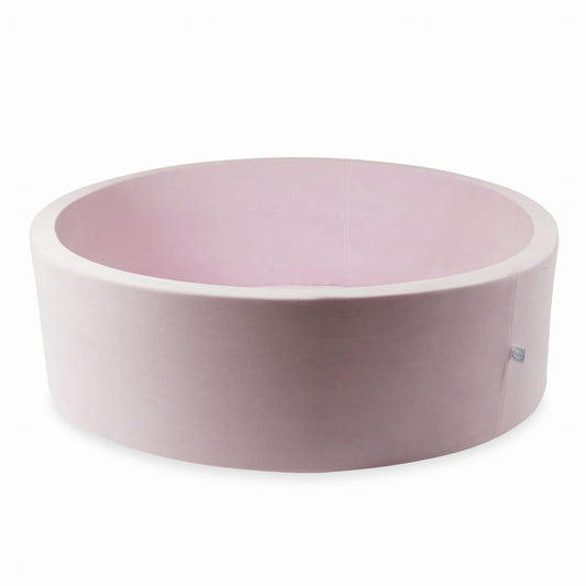Piscine à Balles 130x40 Velvet Soft Rose Clair sans balles