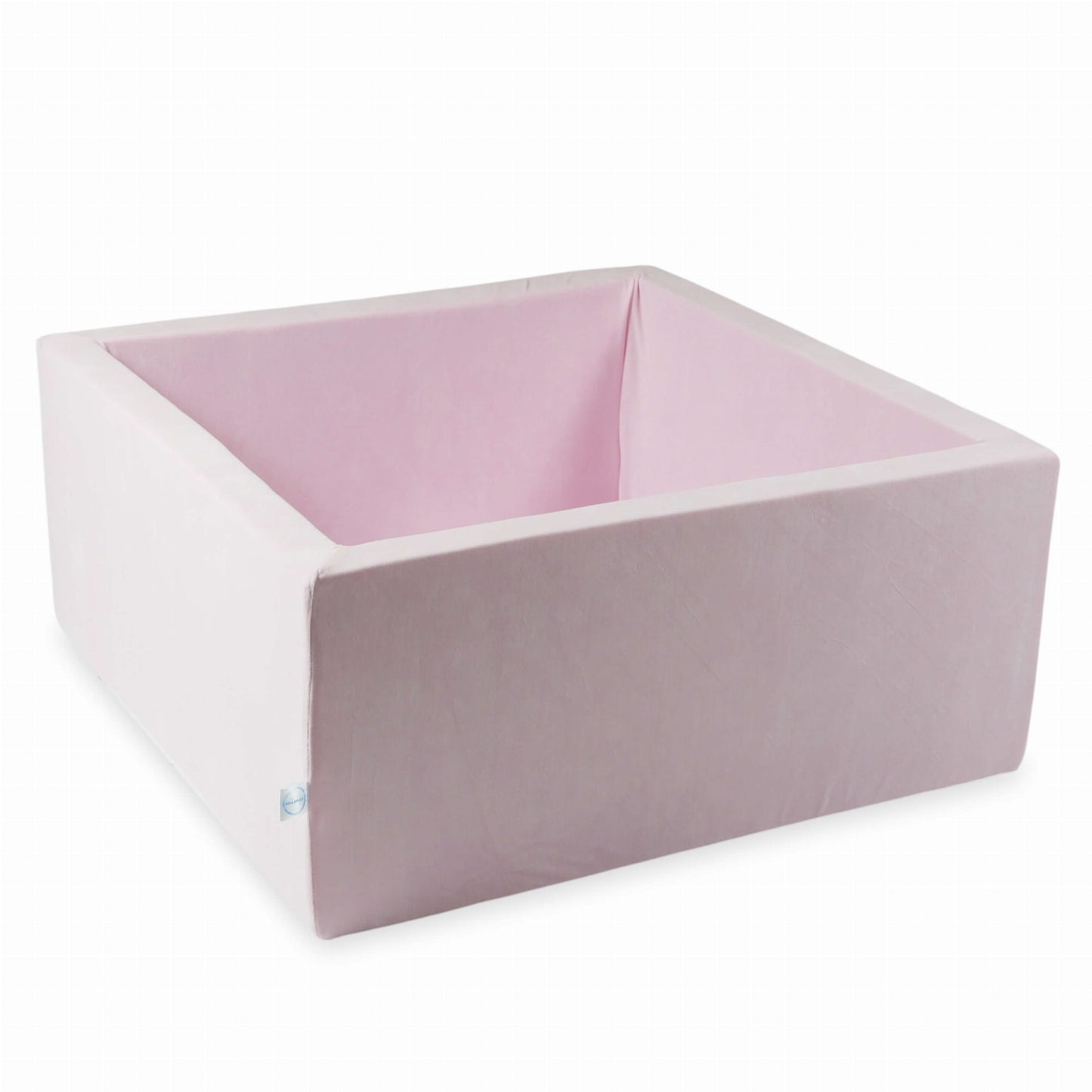 Piscine à Balles 90x90x40 Velvet Soft Rose Clair sans balles