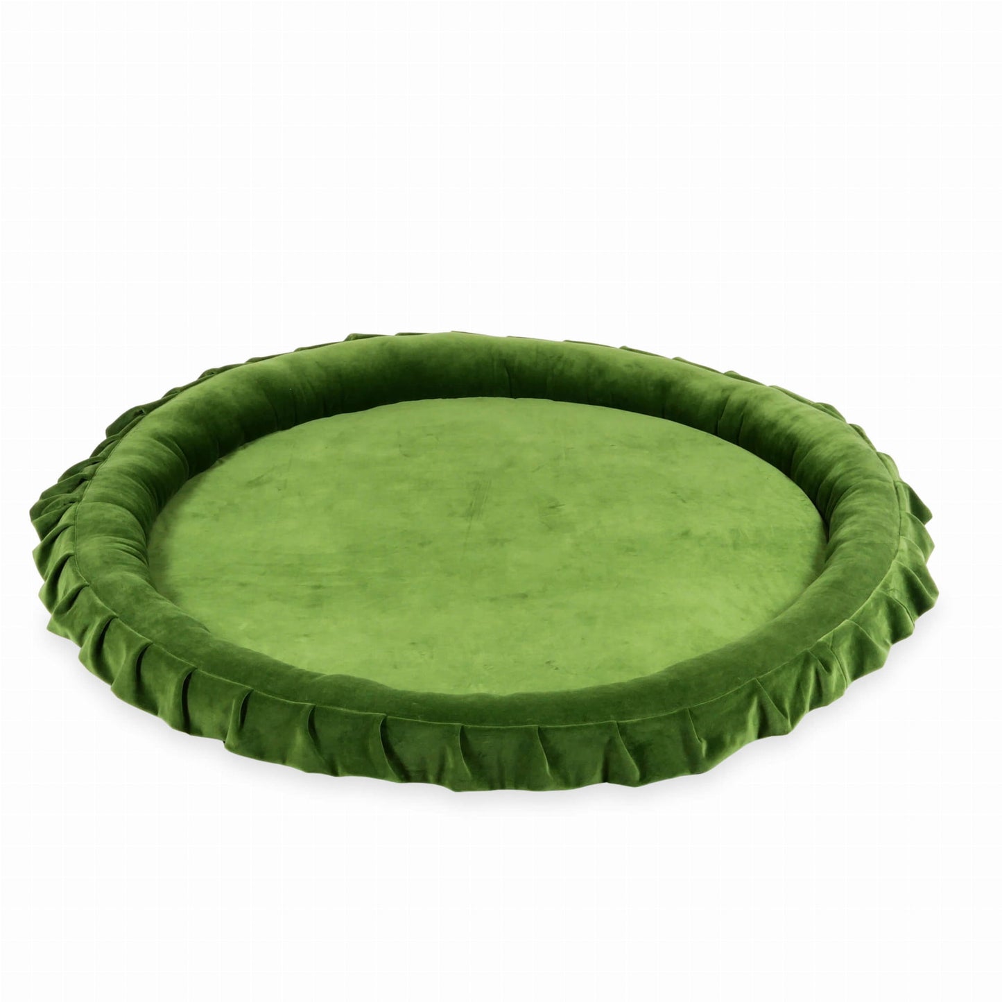 Tapis de jeu Playnest 120cm pour enfants, Velvet Soft Olive