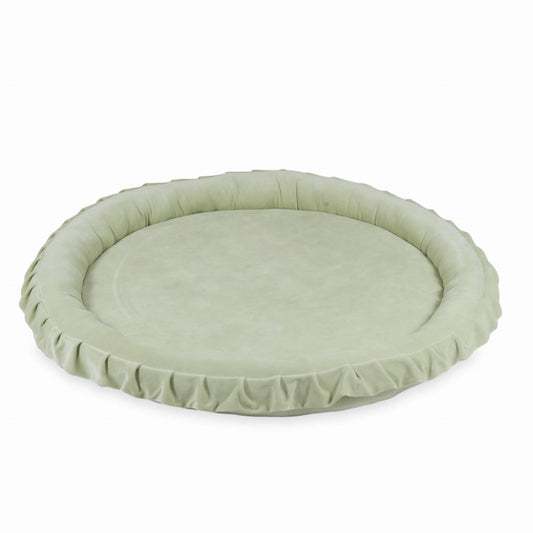 Tapis de jeu Playnest 120cm pour enfants, Velvet Soft Lightmint