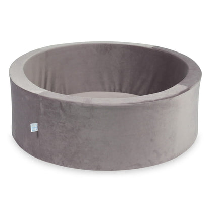 Piscine à balles 90x30 velours lilas sans balles