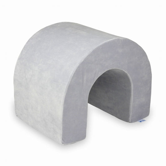 Tunnel pour jeu en mousse Velvet Soft Gris Clair